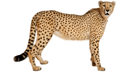 cheetah, predator, carnivore, leopard PNG, on Transparent background © chat