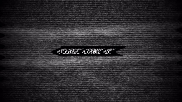 Retro tv static noise glitch broadcast interruption please stand by signal loss analog vintage