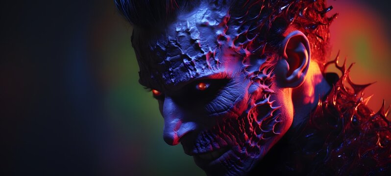 vampire monster humanidad full body,generative AI