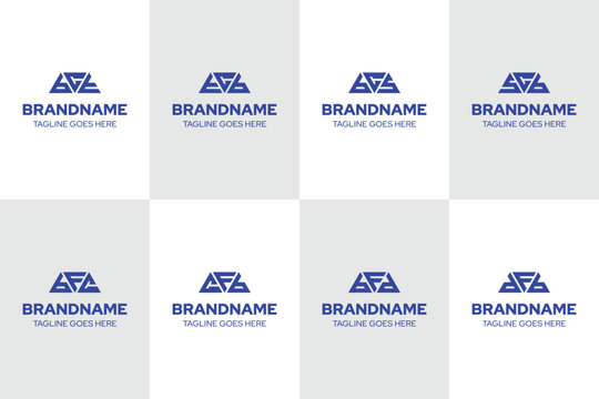 Letters BCT TCB BCS SCB BFC CFB BFD DFB Logo Set