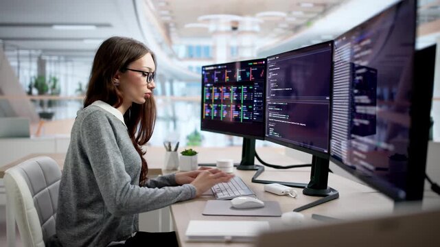 Software Programmer Focused On Coding Software Solutions