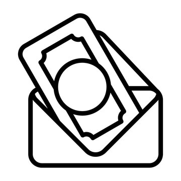 Paycheck Vector Icon