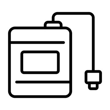 External Hard Drive Vector Icon