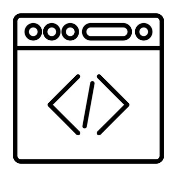 Coding Vector Icon