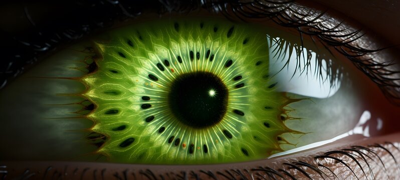 kiwi slice humanidad full body,generative AI