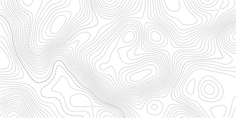 Topographic line contour map background, geographic grid map.topography line map. Vintage outdoors style. Vector illustration art. © MDSOHEL