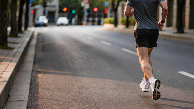 Urban Fitness Routine
​Running Along the City Park
​Morning Jog on Asphalt Road
​Road Training Session
​City Runner Perspective
​Speed and Endurance Workout
​Athletic Stride on the Street

