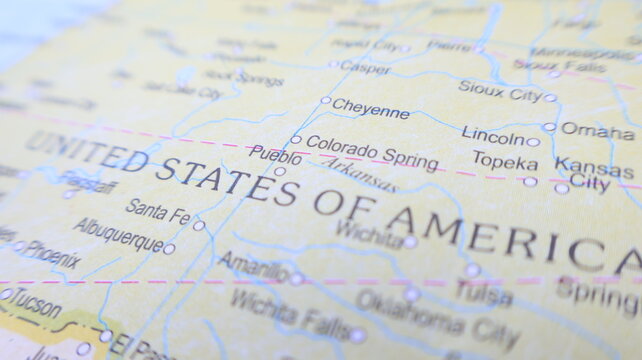Map of the Central United States - Geography, Travel, and Destinations