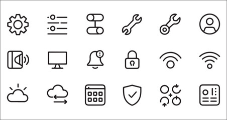 Music Vector Icons Set for Audio and Entertainment Design © shahinur