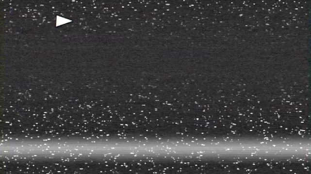 Animation background noise signal interference texture loop video