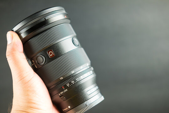 Bangkok, Thailand - May 22, 2026 : Sony FE 24-70mm F2.8 GM II Next-generation G Master standard zoom.