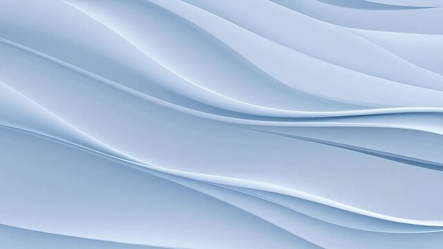 Digital white and gray wavy curve abstract background