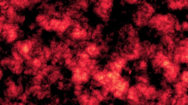 Premium Alien Cell Loop Red Organic Texture Motion Background 4K