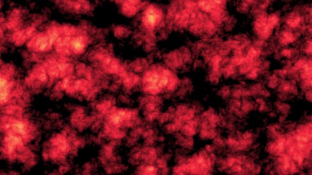 Premium Alien Cell Loop Red Organic Texture Motion Background 4K