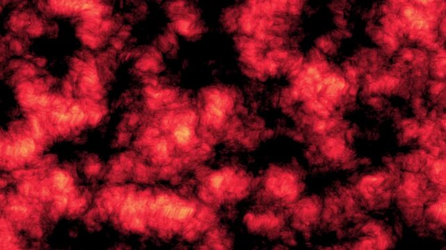 Premium Alien Cell Loop Red Organic Texture Motion Background 4K