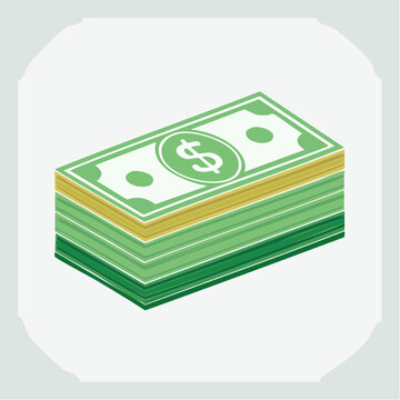 Stack of US Dollar Bills