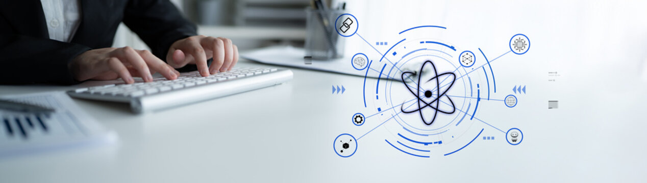 The quantum technology ecosystem as the core of future innovations. Quantum science will power advancements in AI, blockchain, and robotics. Motif