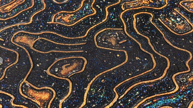 Intricate, textured patterns