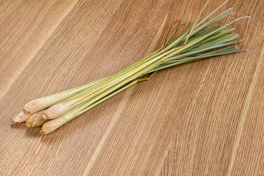 Fresh freen lemongrass aroma heap