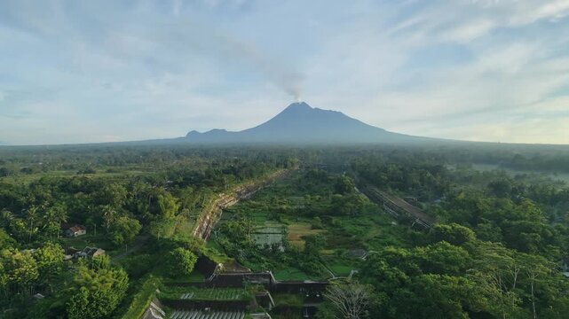 mt merapi, Yogyakarta, Indonesia