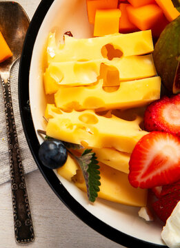 Delicious breakfast buffet.