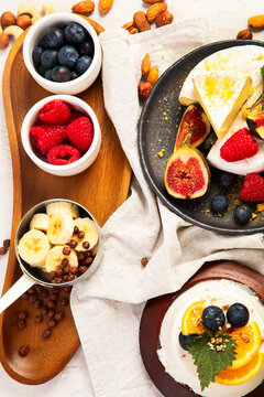 Delicious breakfast buffet.