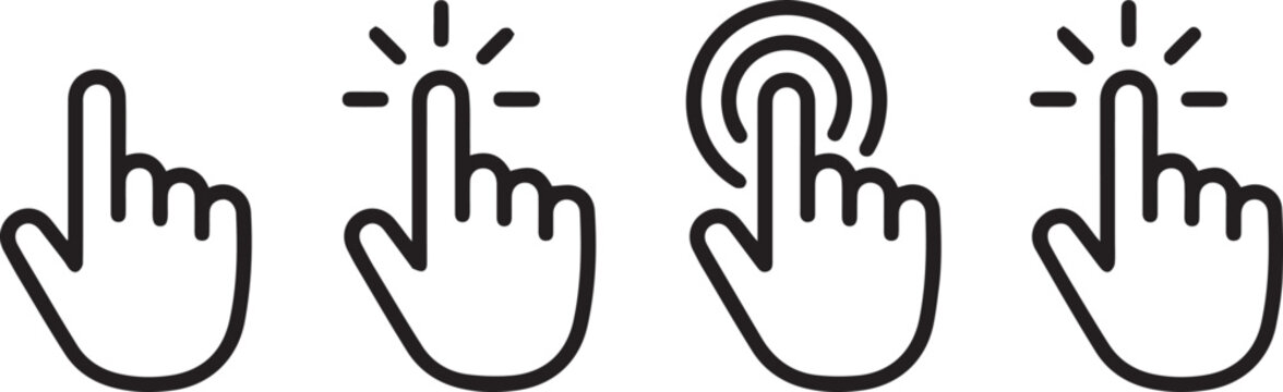 Hand cursors