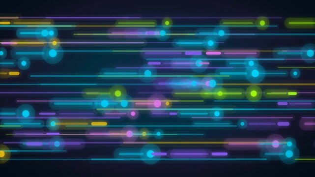 Abstract Data Transfer Streaks Background