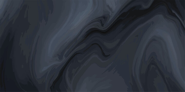 Dark abstract fluid art background with flowing grey and black smoky. textures creating an elegant wavy pattern. abstract background artistic swirling wallpaper creative gradient mysterious.