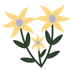 Fototapeta premium Hand Drawn Flower