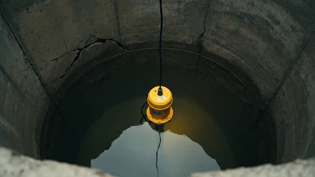 Well water with electric pump.
