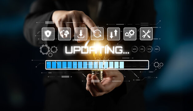 Knowledge upgrade and software updates support digital skills growth, competitiveness, and continuous learning to stay current with new tech trends. Latch