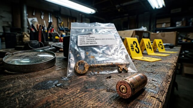 Evidence Collected From Crime Scene Investigation