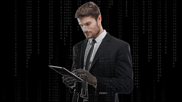Photo Matrix Animator 2 &ndash; Digital Matrix Effects for Photo Animation, Futuristic Data Motion and Cyber Tech Visual Style for Social Media and Video Presentation