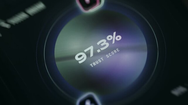Trust Score of 99.1 percent suggesting a very high level of security