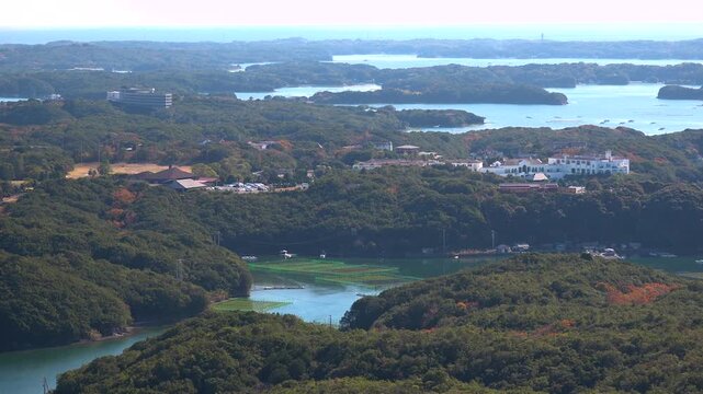 英虞湾　横山展望台から