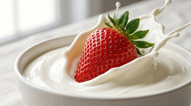 Strawberry Cream Splash