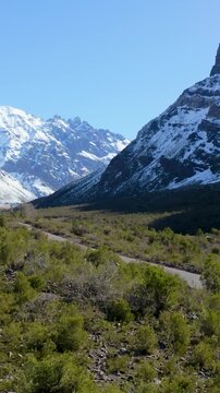 chile off road suv driving cajon del maipo mountain highway