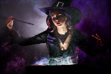 Fototapeta premium Enchanted Smoke Ritual
