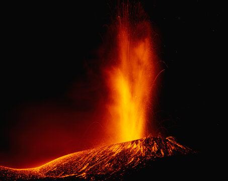 Volcano Etna, Italy