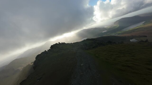 Snowdonia FPV: Dynamic Flight Over Ranger Path Hiking Trail