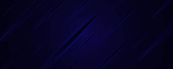 Obraz premium Dark blue abstract background with diagonal streaks and subtle light effects, conveying depth and dynamism