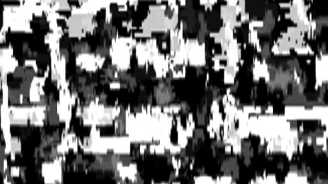 multicolored distortion glitch transition effect.