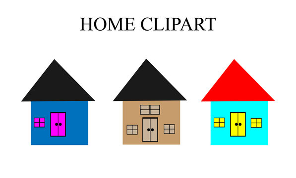 home clipar tvector  design
