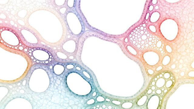 Colorful abstract network pattern