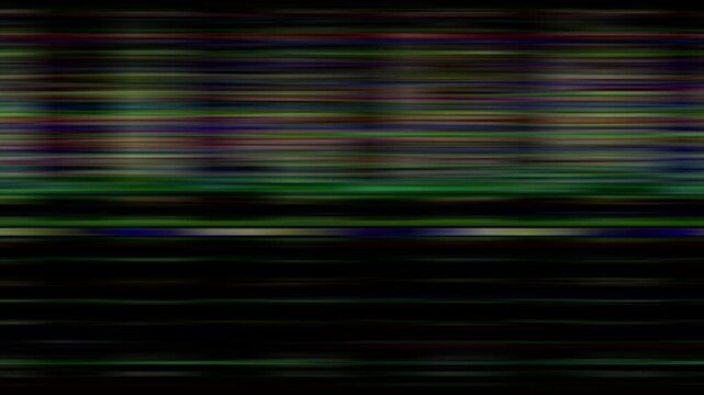 Broken LCD screen effect with video noise and digital distortion.