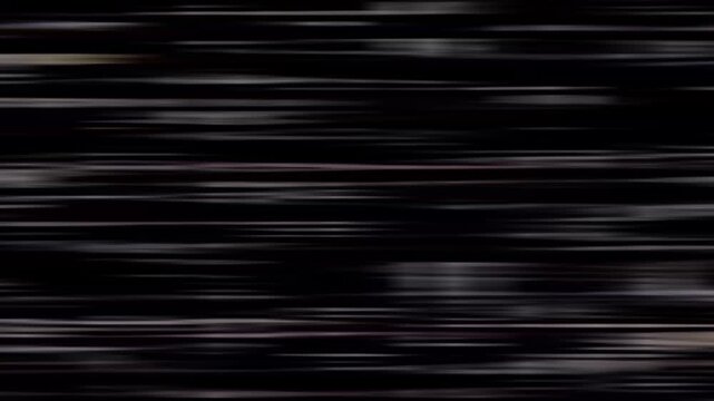 Effects such as noise and glitches. Image of a broken LCD screen.


