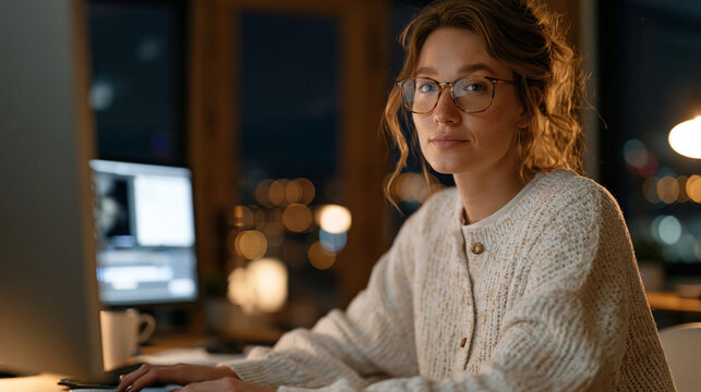 Broadcast journalist preparing a documentary segment in an edit suite highlights a mistranscribed technical term in the auto generated closed captions review panel, cross-referencing the corrected v