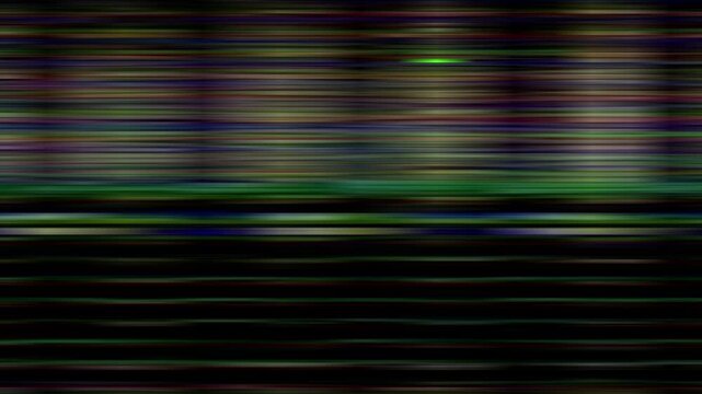 Effects such as noise and glitches. Image of a broken LCD screen.