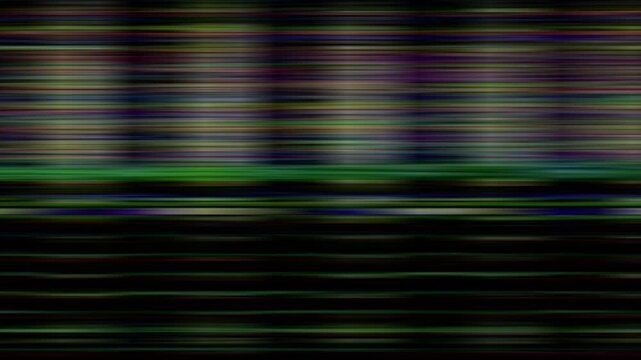 Effects such as noise and glitches. Image of a broken LCD screen.